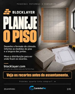BlockLayer: calculando o material antes de comprar