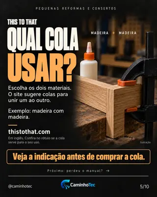 This to That: descobrindo o que cola em quê