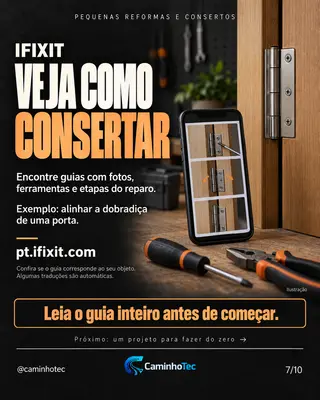 iFixit: o passo a passo do conserto